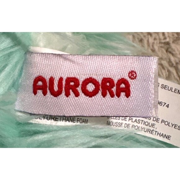 Aurora Green Plush Puppy The Kittipillars and Puppipllions Rare - Picture 7 of 8